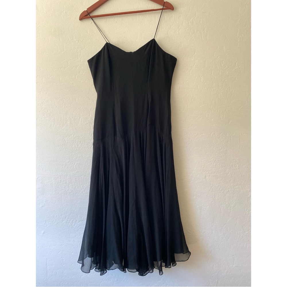 Vintage A.J. Bari 100% silk dress